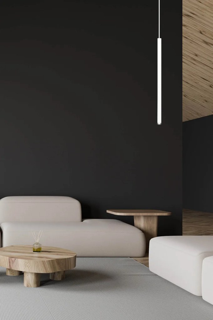 Lampada a Sospensione SELTER 1 BLACK WHITE e GOLD