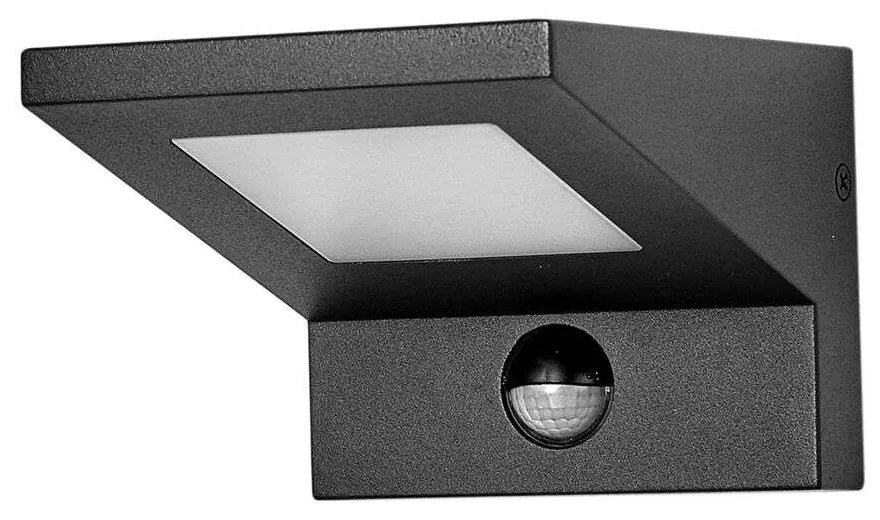 Levvon LED Applique da Parete da Esterno con Sensore Grafite - Lucande