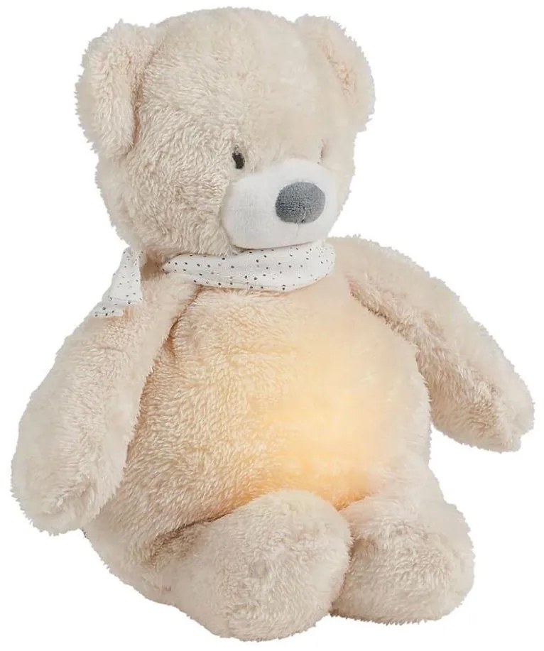 Nattou - Compagno di coccole con melodia e luce SLEEPY BEAR 4in1 beige