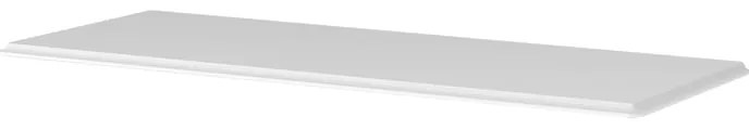 Top per lavabo  BADEN HAUS L 123 x H 1.9 x P 48 cm bianco truciolare, opaco