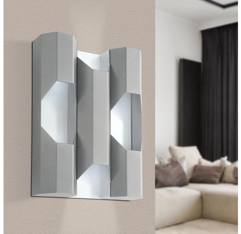 Eglo 98841 - Applique a LED ZINACUA 4xGU10/4,5W/230V