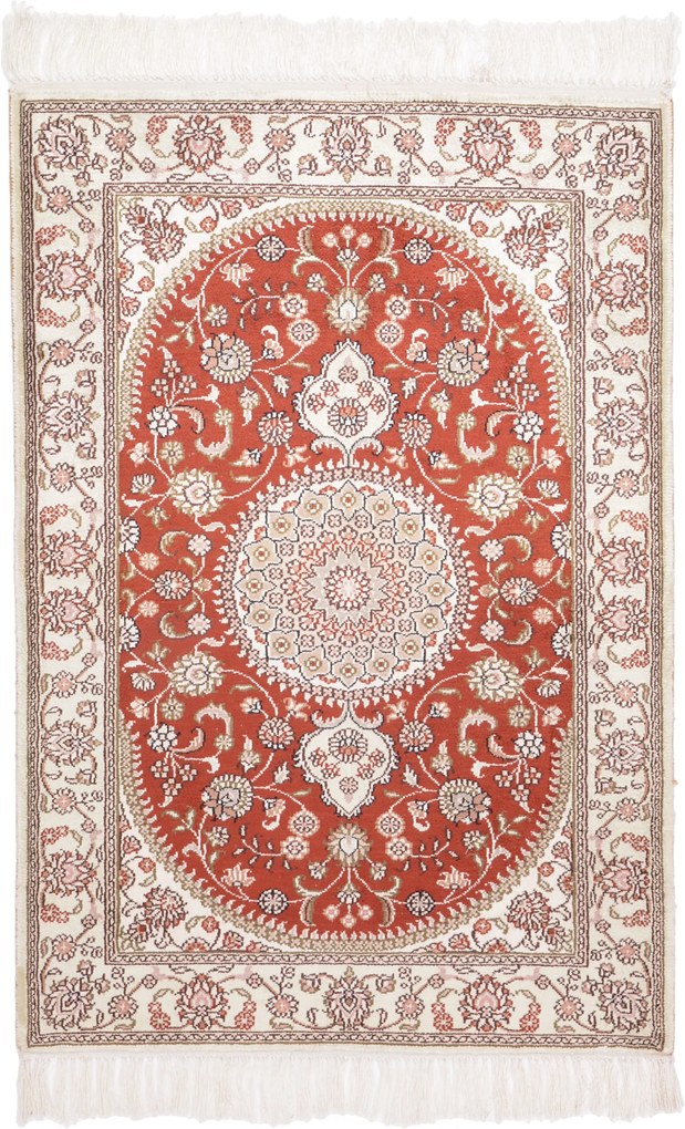 Hereke Tappeto 90 x 60 (Cina) Annodato A Mano