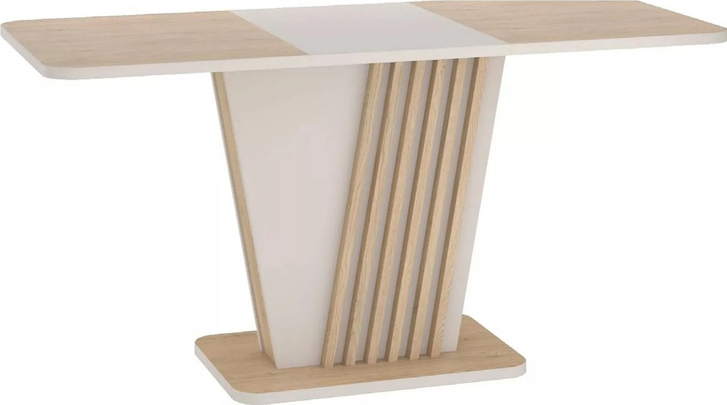 Tavolo Nevio allungabile in rovere Cremona Torro e cashmere – 125/170x75x76 cm