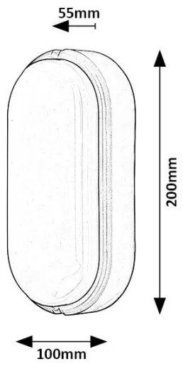 Rabalux 7409 - Lampada LED da soffitto esterna HORT LED/15W/230V IP54 nera