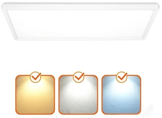 Pannello LED NIVERA 32W 230V IP54 29,5x59,5 cm bianco pr.