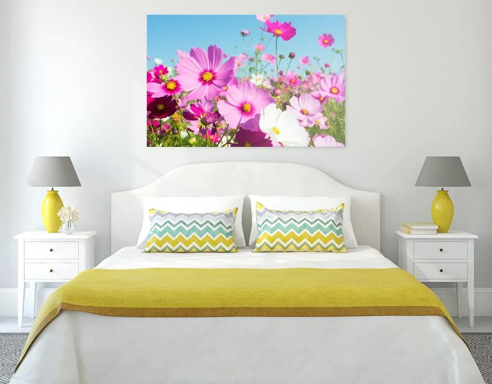 Quadro su tela – Prato di fiori primaverili