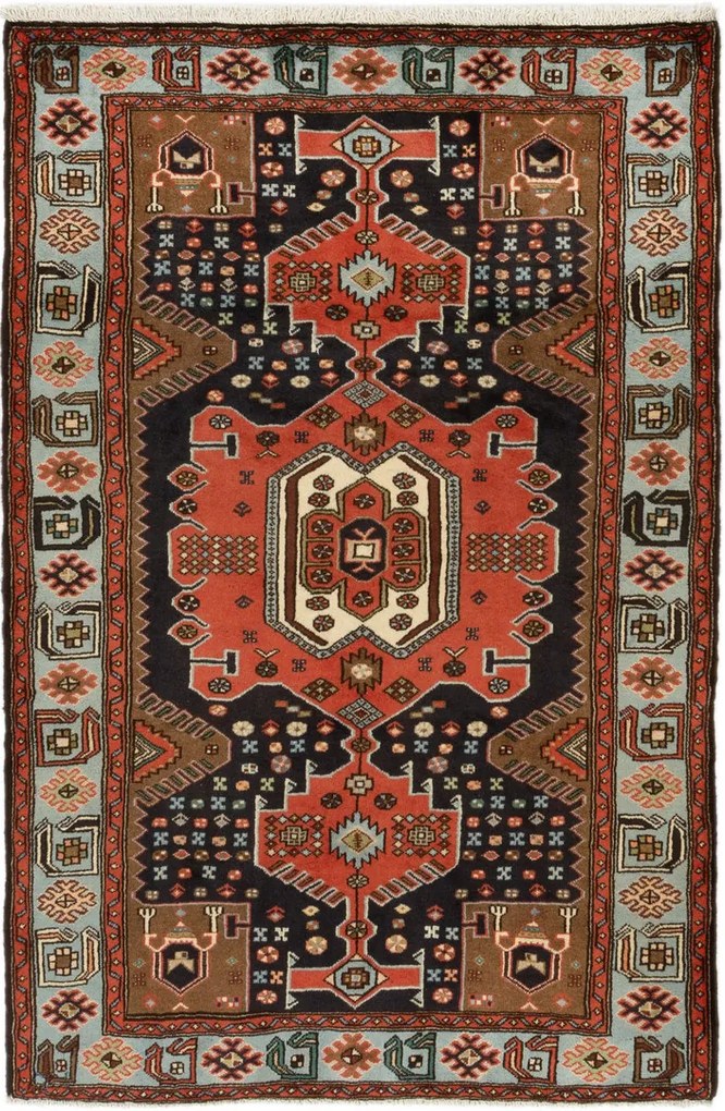 Gashgahai Tappeto 130x200 (Iran) Annodato A Mano