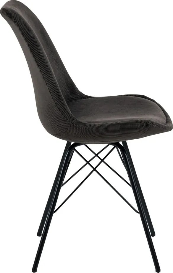 Sedia da pranzo grigio scuro Eris - Actona