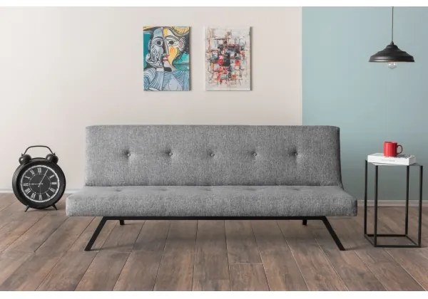 Divano due posti LOKO grigio chiaro