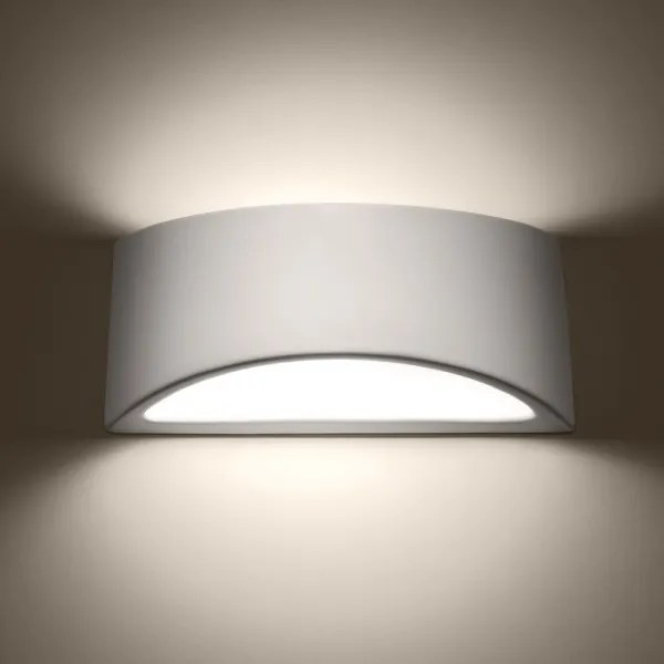 Sollux SL.1048 - Applique VIXEN 1xG9/40W/230V bianco lucido
