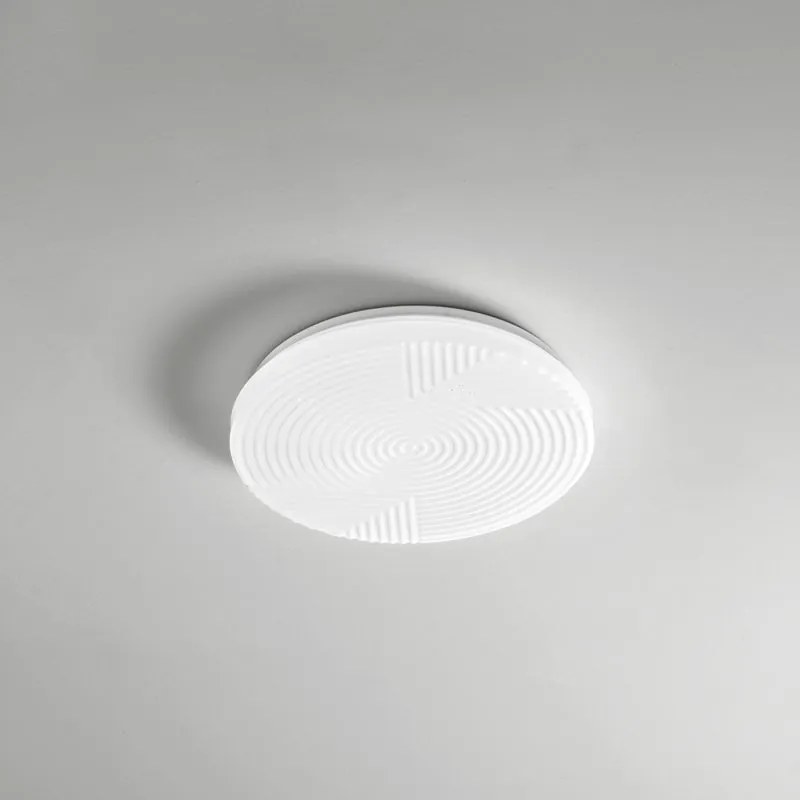 Plafoniera LED Stream Ø 38 cm bianco IP44, 3520 lumen