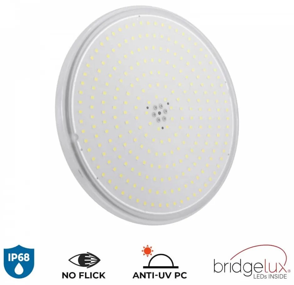 Lampada LED PAR56 Slim 18W, 12VAC/DC, 120lm/W, No Flickering - Ultrasottile Colore Bianco Freddo 5.700K