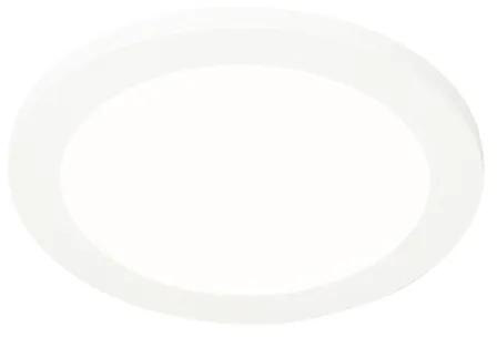 Plafoniera bianca 22,5cm dimmerabile a LED 3 stati IP44 - STEVE