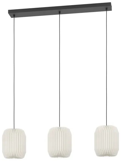 Eglo 44102 - Lampadario a sospensione con filo BELGRAVE 3xE27/40W/230V