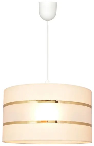 Lampadario su filo HELEN 1xE27/15W/230V crema