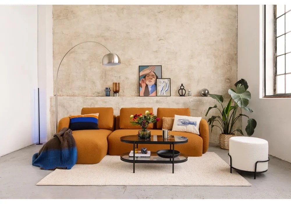 Divano angolare beige (angolo destro) Imola - Bonami Selection