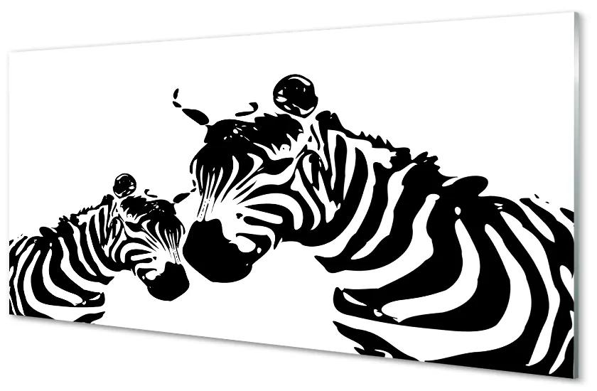 Rivestimento parete cucina Zebre dipinte 100x50 cm