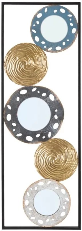 Pannello Decorativo in Ferro Gloty Ret. 3D - 31x3x90 cm