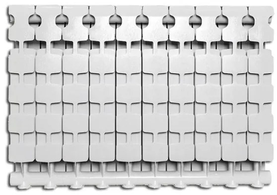 Radiatore alluminio 80 cm Nova Florida Desideryo B3 bianco