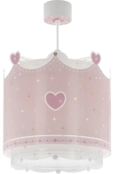 Dalber 61102 -Lampadario per bambini LITTLE QUEEN 1xE27/60W/230V