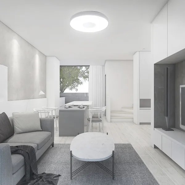 Plafoniera LED dimmerabile LED/40W/230V 3000-6500K 39 cm bianco + +TC