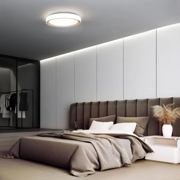 Solight WO8015 - Plafoniera LED RGB dimmerabile FLOCO LED/30W/230V+RGB/6W+RC d.40cm