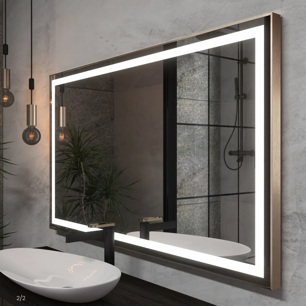 Specchio con luce LED F2