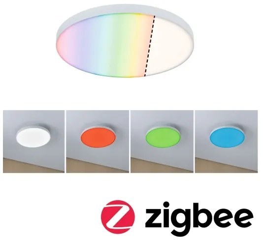Paulmann 79899 - Lampada da soffitto dimmerabile LED RGBW 16,5W SMART VELORA 230
