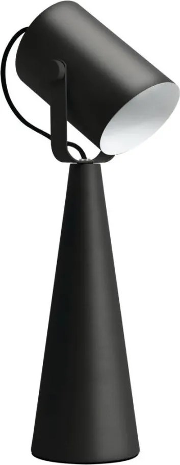 Kanlux 36261 - Lampada da tavolo LARATA 1xE27/5W/230V nera