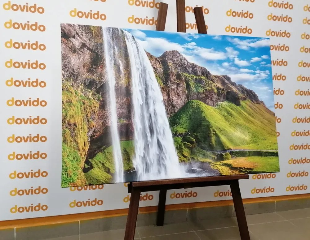 Stampa su tela – Cascata Seljalandsfoss