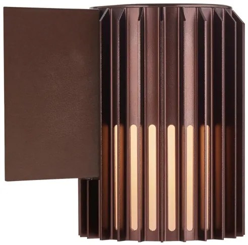 Nordlux - Applique da esterno ALUDRA 1xE27/15W/230V marrone