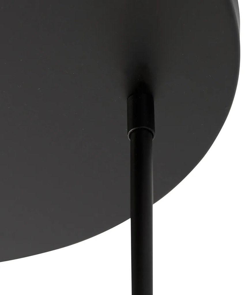 Plafoniera intelligente nera incl. 3 WiFi G95 - Facil