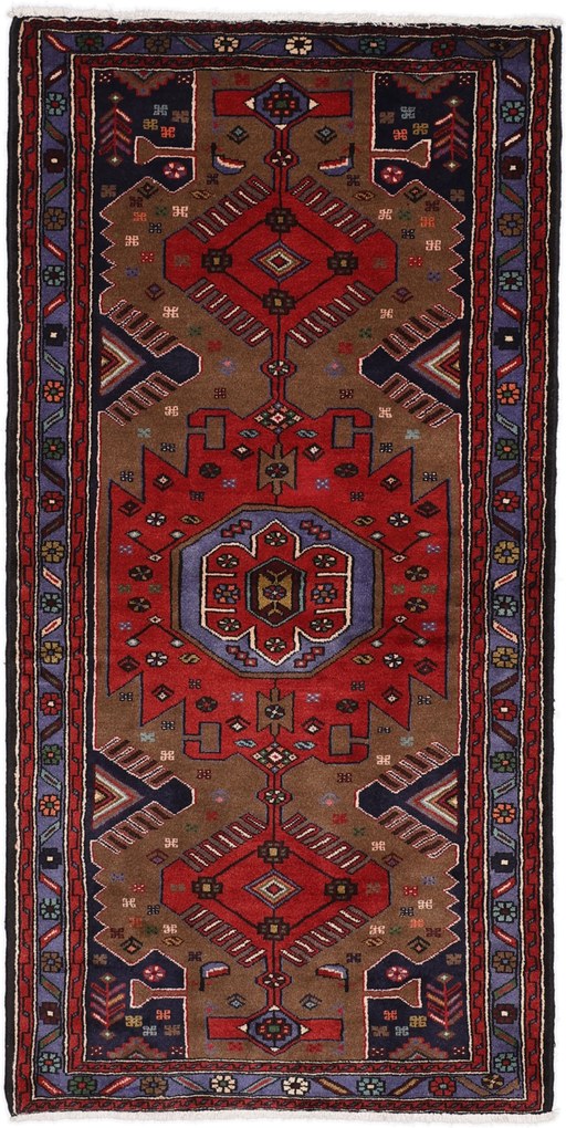 Hamedan Tappeto persiano 200 x 100 (Iran) Annodato A Mano