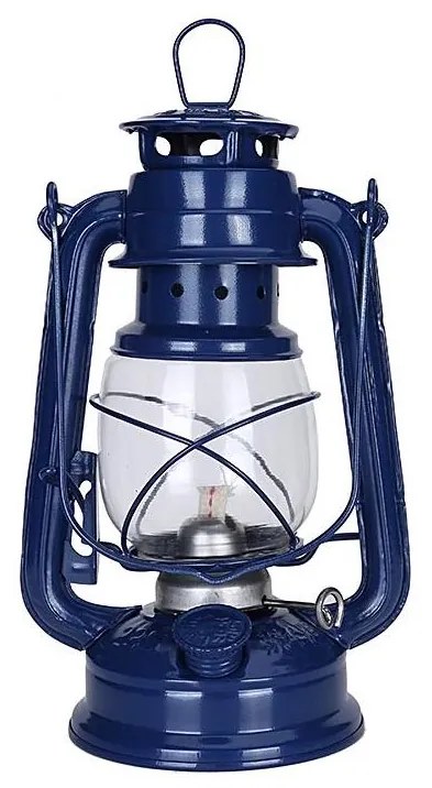 Brilagi - Lampada ad olio LANTERNA 24,5 cm blu