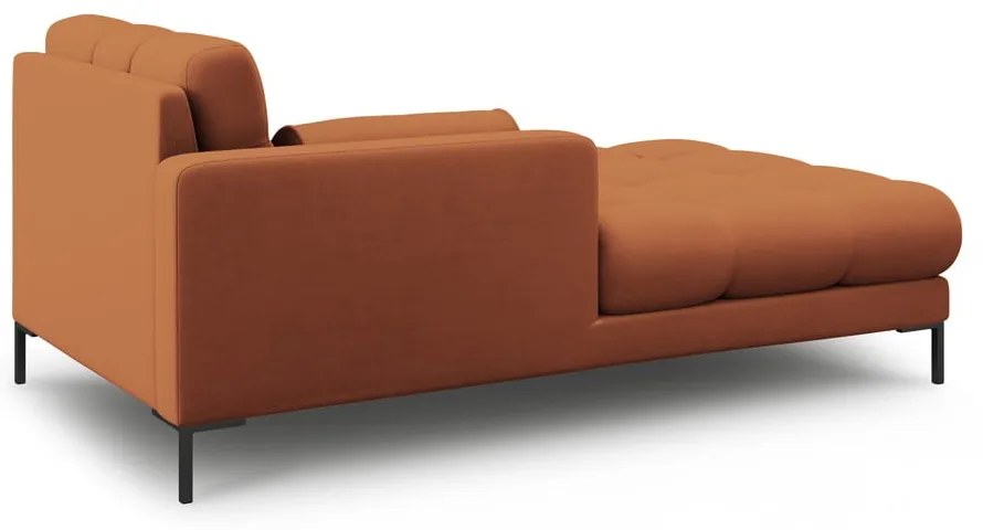 Chaise longue color mattone (con penisola a destra) Bali – Cosmopolitan Design