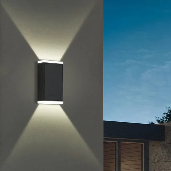 Brilagi - Lampada solare da parete SUN GUARD LED/2W/3,7V 2000mAh IP45