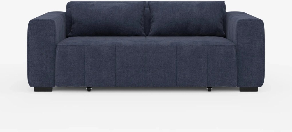 Doric divano 3 posti con sedute allungabili tramite relax elettrico - poggiatesta reclinabile in tessuto smacchiabile T23