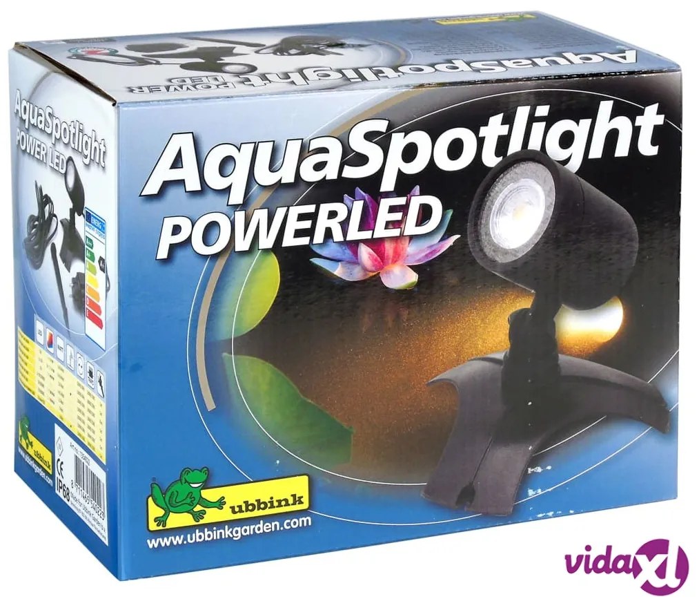 Ubbink Lampada Subacquea per Laghetti LED Aqua Spotlight 6W
