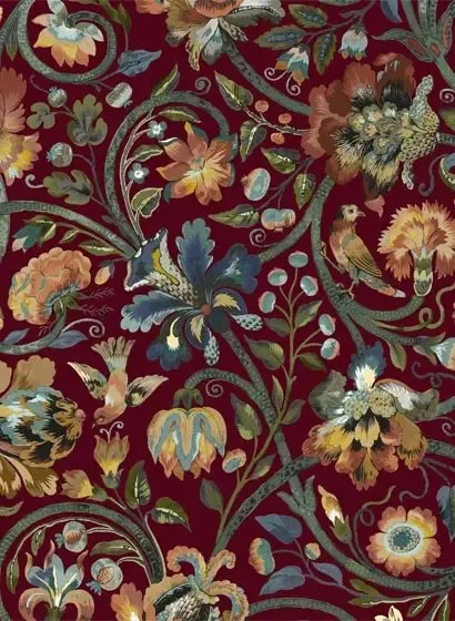 House of Hackney Carta da parati panoramica Gaia - Vermillion