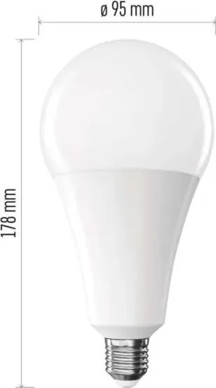 Lampadina LED A95 E27/28W/230V 4000K
