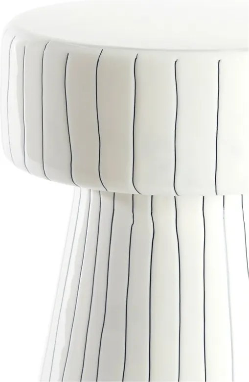 Tavolino rotondo in metallo ø 29 cm Dakwa - Light &amp; Living