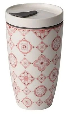 Tazza da viaggio in porcellana rossa e bianca Villeroy &amp; Boch , 350 ml Like To Go - like | Villeroy &amp; Boch