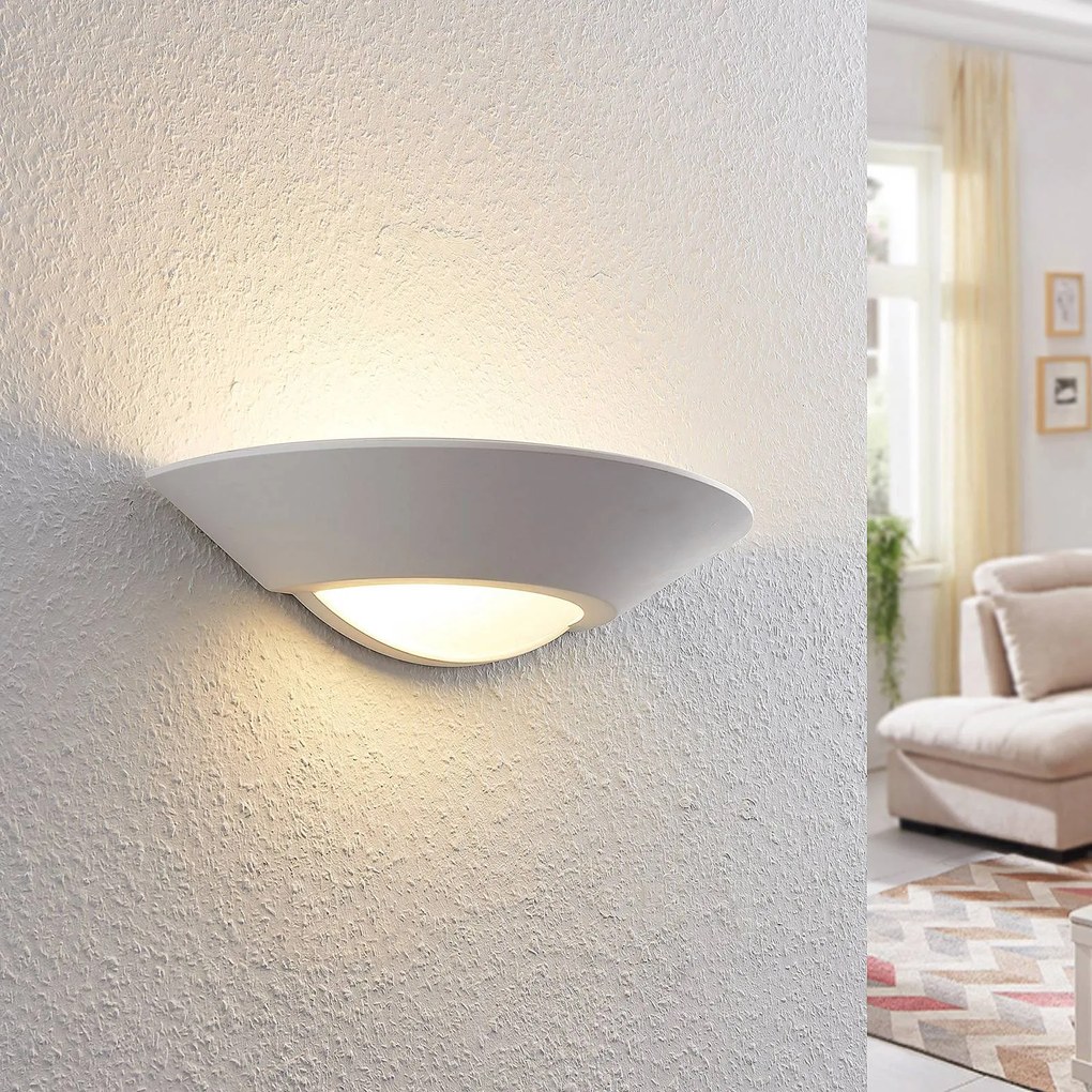 Lucande Wilka applique di gesso