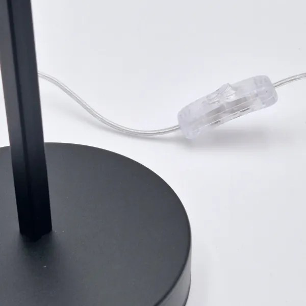 Lampada da tavolo ASTRID 1xE27/60W/230V opaco nero