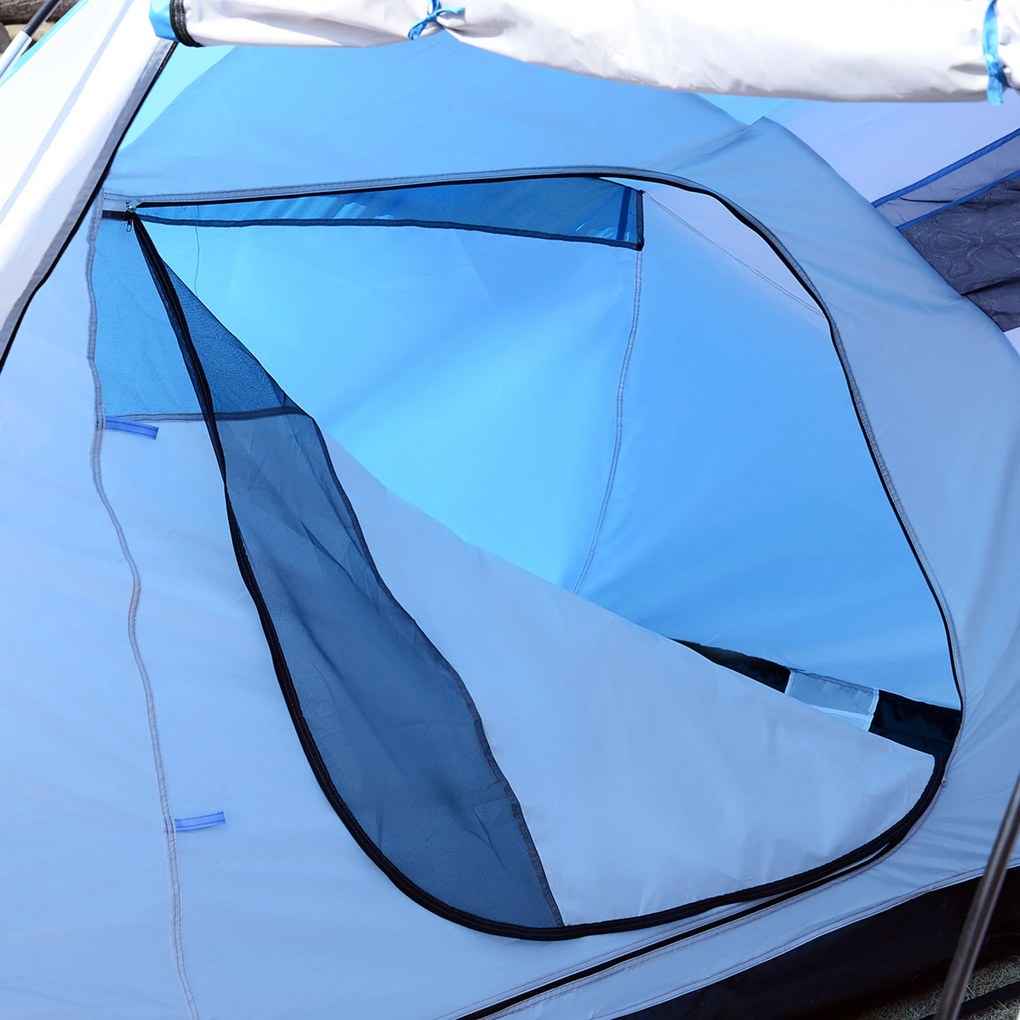 Tenda da Campeggio per 6 Persone 460x230x195 cm...
