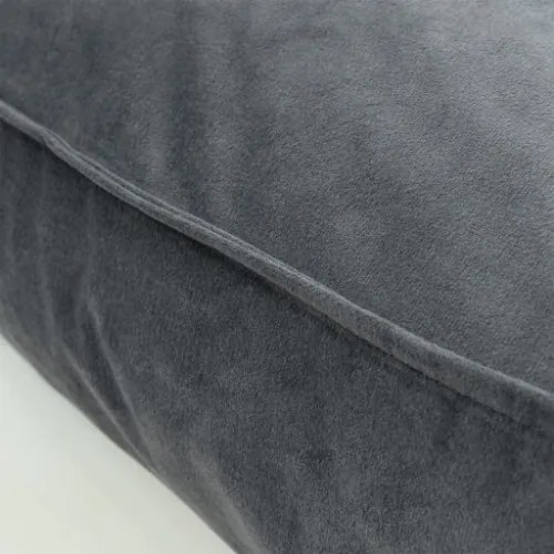 Madison Cuscino per Cani Velvet 100x70x15 cm Grigio