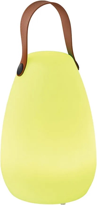 Lampada da tavolo LED bianco-marrone (altezza 20 cm) Ruby - Fischer &amp; Honsel