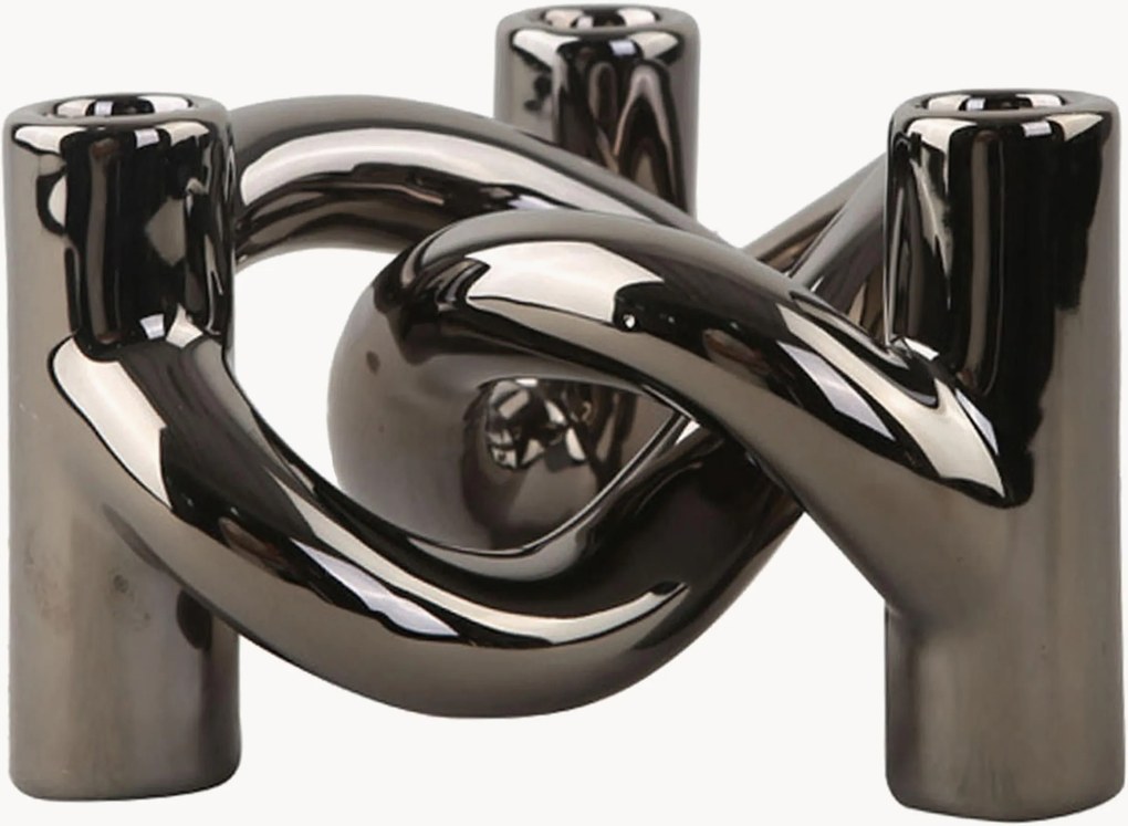 Candelabro in ceramica Lykke