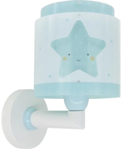 Dalber 76019T - Applique per bambini BABY DREAMS 1xE27/15W/230V blu