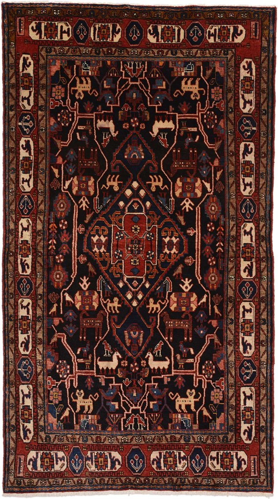 Kurdi Tappeto persiano 150 x 270 (Iran) Annodato A Mano